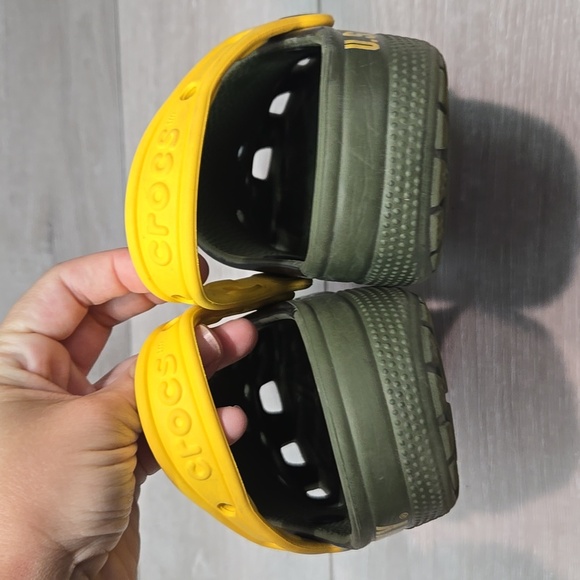 Crocs Women U.S. Army Clogs Mule Shoes Sz W7 M5 - Picture 6 of 12